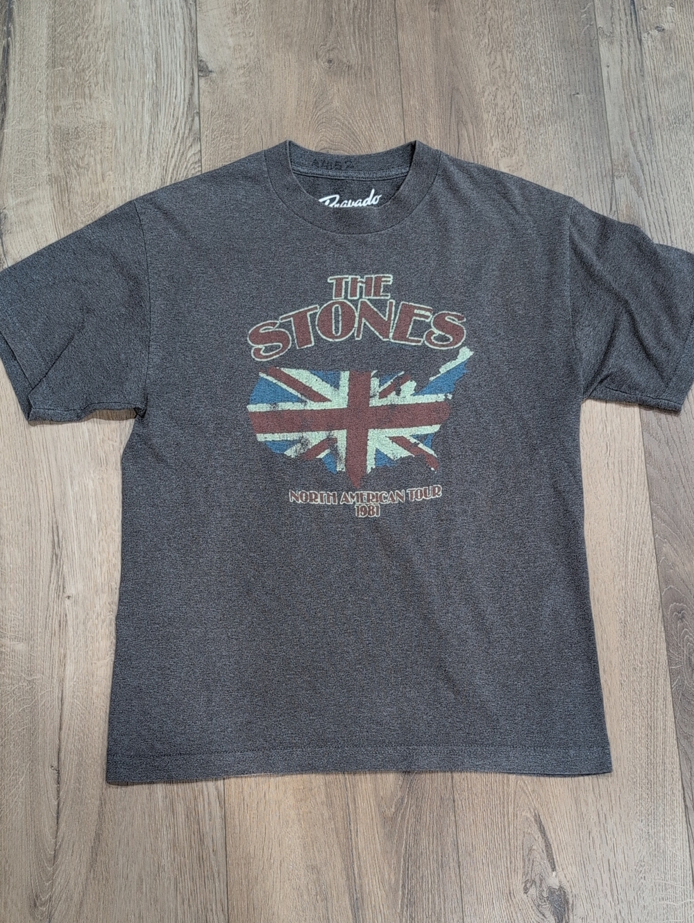 Charcoal 'The Stones' Graphic Tee